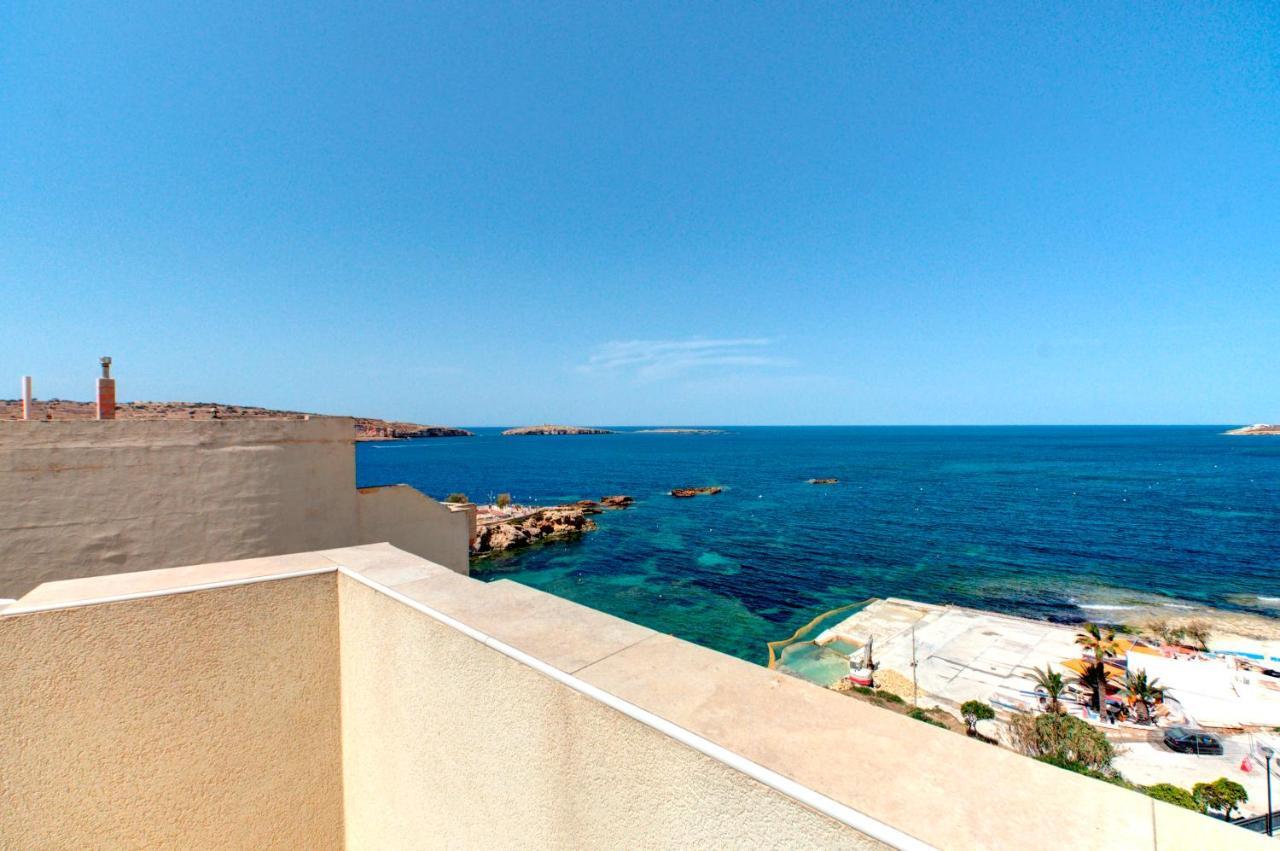 Modern Seaside 2 BR APT w Spectacular Views St. Paul's Bay Exterior foto